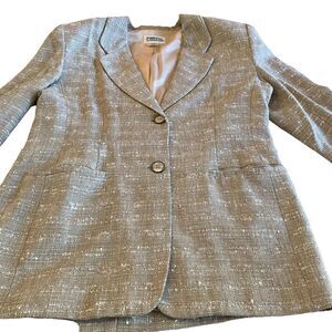 EUC Ports International Cream Blazer